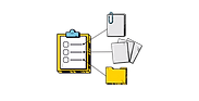 Request and check incoming documents